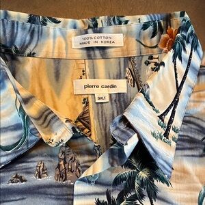Pierre Cardin Oceanic Print Shirt